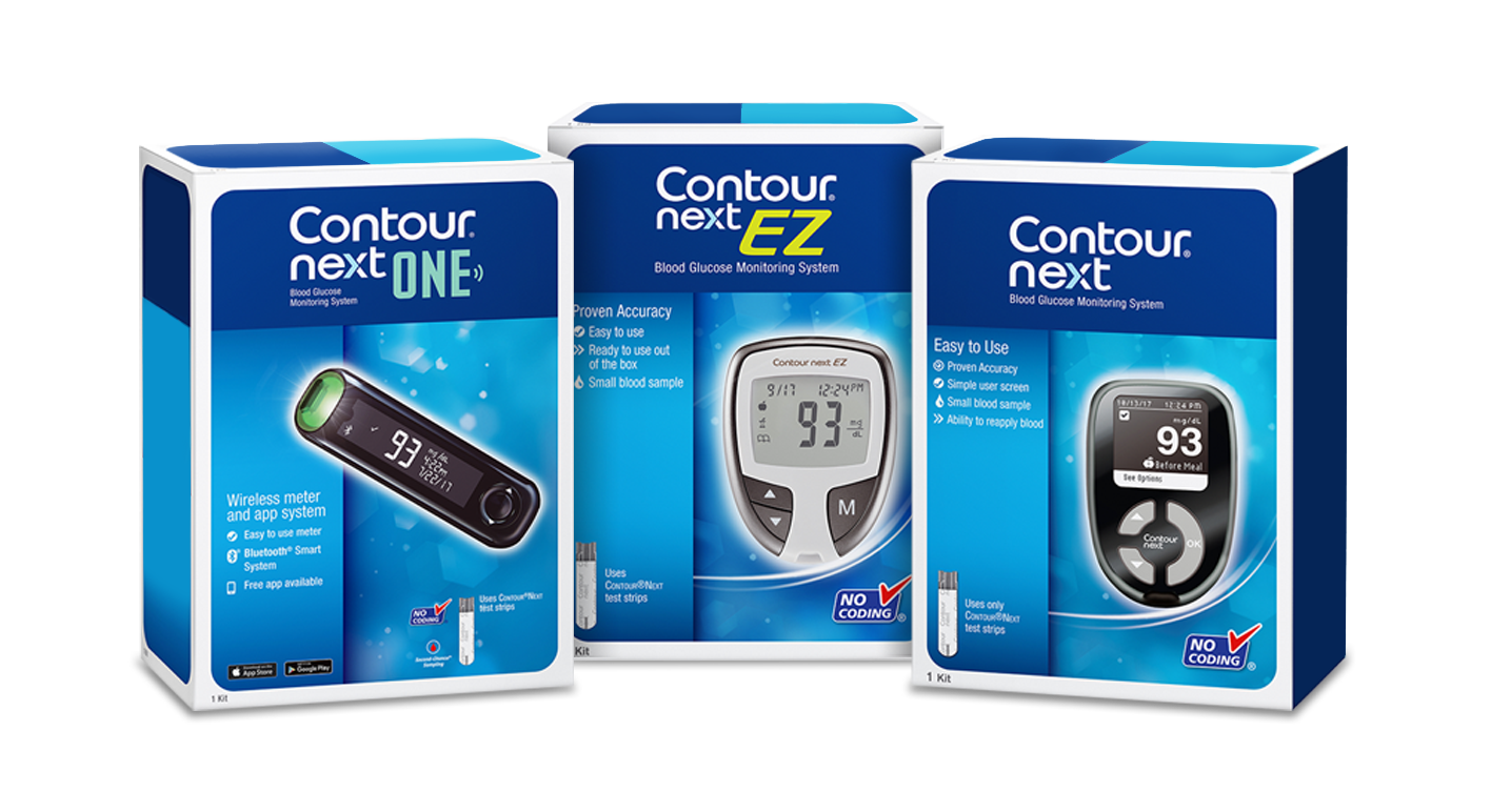 Use CONTOUR ® NEXT Test Strips for all CONTOUR ® NEXT meters.